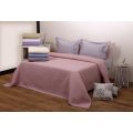 Κουβέρτα Υπέρδιπλη Πικέ 220x240 - AnnaRiska - Michelle - Blush Pink | Κουβέρτες | DressingHome