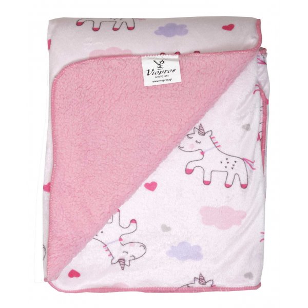 Κουβέρτα Κούνιας 110x150 - Viopros Junior - Kids & Baby Blankets - 74 | Κουβερτούλες | DressingHome