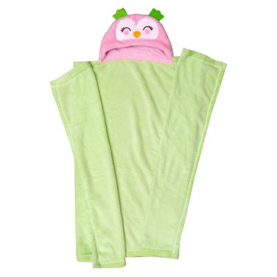 Κουβέρτα Αγκαλιάς με κουκούλα Νο 0-6 Μηνών Fleece 76x100 - Viopros Junior - Baby Blankets - 87