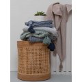 Κουβέρτα Υπέρδιπλη Βαμβακερή 240x260 - Palamaiki - Kira - Jade | Κουβέρτες | DressingHome