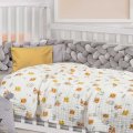 Κουβέρτα Κούνιας Μουσελίνα 105x150 - Das Kids - Blanket Line - 6622 | Κουβερτούλες | DressingHome