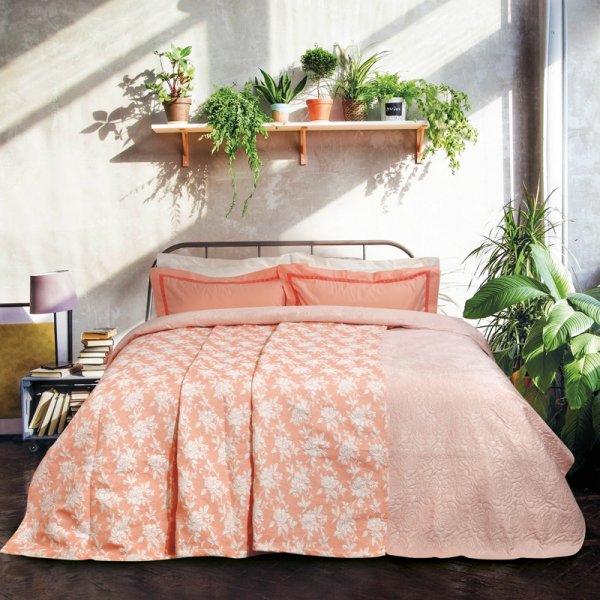Κουβέρτα ζακάρ Υπέρδιπλη Πικέ 230x250 - Das Home - Blanket Line - 0413 | Κουβέρτες | DressingHome