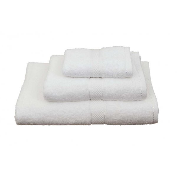 Πετσέτα Λαβέτα / Χειρός 30x30 - Viopros - Classic - Λευκό | Πετσέτες | DressingHome