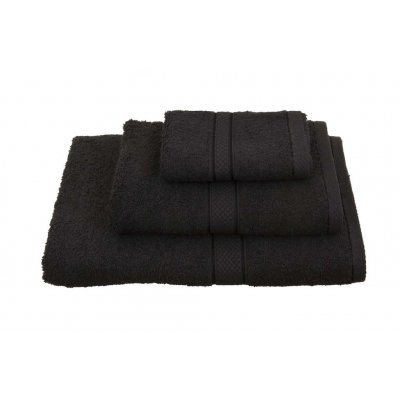 Πετσέτα Προσώπου 50x100 - Viopros - Classic - Μαύρο | Πετσέτες | DressingHome