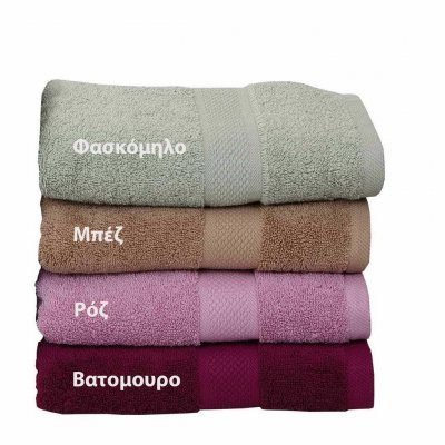 Πετσέτα Προσώπου 50x100 - Viopros - Luxor - Μπεζ | Πετσέτες | DressingHome