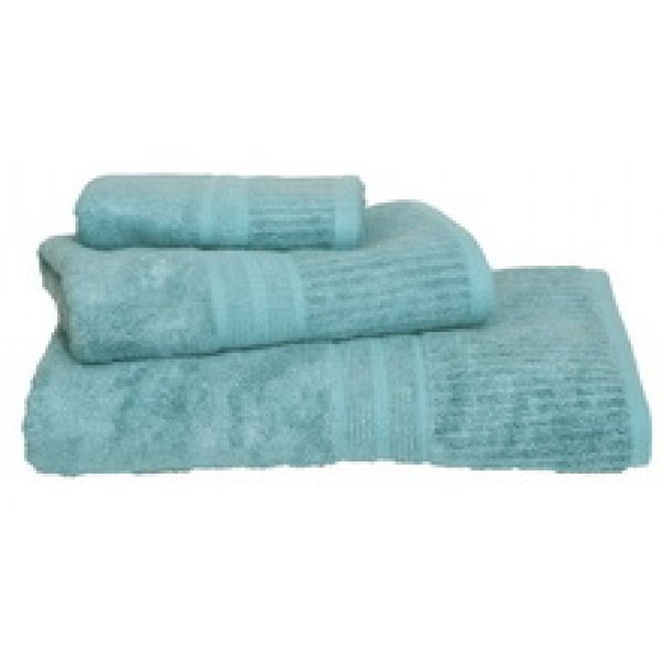 Πετσέτα Προσώπου 50x100 - AnnaRiska - MODAL - Aqua Blue | Πετσέτες | DressingHome