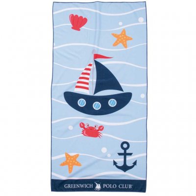 Πετσέτα Θαλάσσης 70x140 - Greenwich Polo Club - Essential - 3761 | Πετσέτες Παιδικές | DressingHome