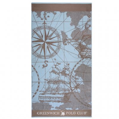 Πετσέτα θαλάσσης jacquard 90x170 - Greenwich Polo Club - Essenthial - 3673 | Πετσέτες | DressingHome