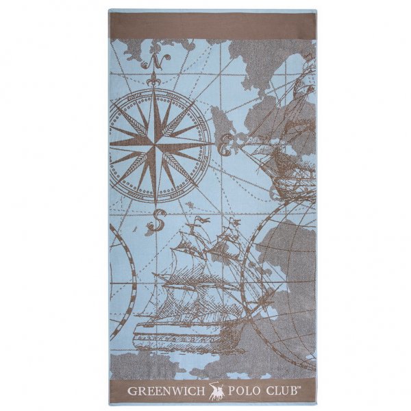 Πετσέτα θαλάσσης jacquard 90x170 - Greenwich Polo Club - Essenthial - 3673 | Πετσέτες | DressingHome