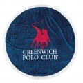 Πετσέτα Θαλάσσης Στρογγυλή 160x160 - Greenwich Polo Club - 2824 | Πετσέτες | DressingHome