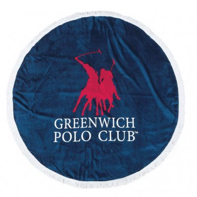 Πετσέτα Θαλάσσης Στρογγυλή 160x160 - Greenwich Polo Club - 2824