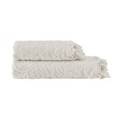 Πετσέτα Ζακάρ Μπάνιου Με κρόσια 70x140 - AnnaRiska - ANABELLE - Ivory | Πετσέτες | DressingHome