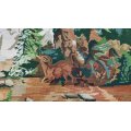 Πίνακας Διακοσμητικός χωρίς κορνίζα Κεντημένος Χειροποίητος Γκομπλέν 103x50 - DressingHome - P122 | Προσφορές - Σαλόνι Τραπεζαρία | DressingHome