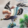 Πίνακας Διακοσμητικός χωρίς κορνίζα Μεταξωτός Κεντημένος Χειροποίητος 37x59 - DressingHome - Αετός 01 | Προσφορές - Σαλόνι Τραπεζαρία | DressingHome