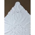 Σετ Καρέ κεντητό με 4 πετσέτες 85x85 - DressingHome - 17092W - Λευκό | Καρέ - Τραπεζοκαρέ | DressingHome