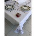 Σετ Τραπεζομάντηλο Χειροποίητο λινό κεντητό με 12 πετσέτες 175x320 - DressingHome - 2579 | Τραπεζομάντηλα | DressingHome