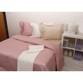 Ζεύγος Μαξιλαροθήκες 50x70+5 - AnnaRiska - Luxury Collection - 8 - Blush Pink | Μαξιλαροθήκες | DressingHome